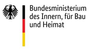 Das Bild zeigt das Logo des Bundesministerium des Inneren, für Bau und Heimat.